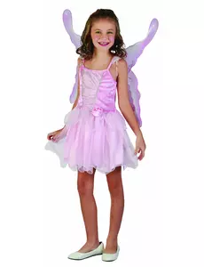 Butterfly fairy costume for girls, Size: 7-9 years (120-130 cm)