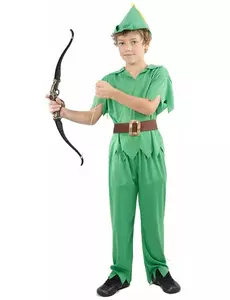 Neverland-kostyme for gutter, Størrelse: 7–9 år (120–130 cm)