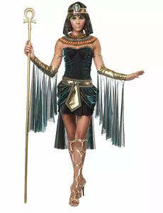 Egyptian goddess costume for women, Size: Medium (40/42)