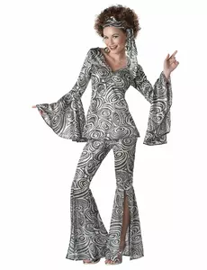 Discokostyme for kvinner, Størrelse: Large (42/44)