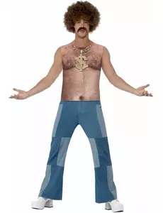 Adult Hairy Chest T-shirt, Size: Large