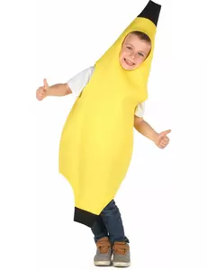 Children's banana costume, Size: 10-12 years (L)