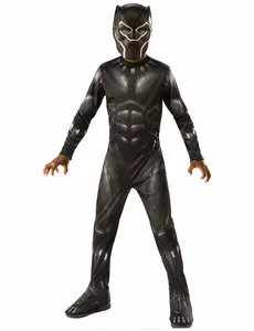 Classic Black Panther Infinity War boy costume, Size: 7-8 years (122 to 128 cm)