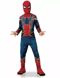 Classic Iron Spider Infinity War Boy Costume, Size: 5-6 years (110 to 116 cm)