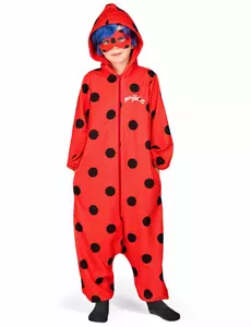 Ladybug jumpsuit costume for children, Size: 8-10 years