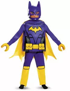 LEGO® Movie Batgirl Deluxe Costume for Kids, Size: 7-8 years (124 - 136 cm)