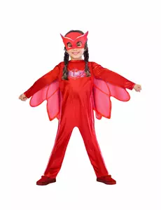 Children's PJ Masks Bibou Costume, Size: 3-5 years (104 cm)