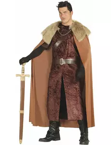 King of the North costume for men, Size: Medium (48-50)