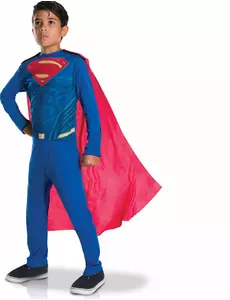 Klassisk Superman Justice League-kostyme for gutter, Størrelse: 5–6 år (110 – 116 cm)