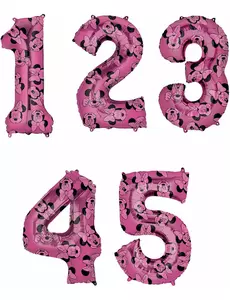 Minnie tall folieballong 66 cm, Størrelse: 5
