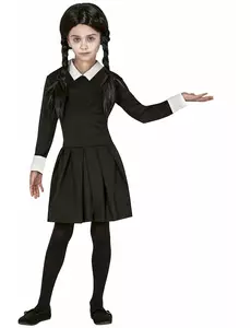 Gotisk jentekostyme, Størrelse: 9 år (125–135 cm)