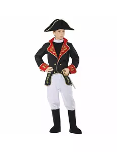 Luksuriøst fransk keiserkostyme til barn, Størrelse: 11–13 år (158 cm)