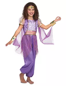 Lilla orientalsk prinsessekostyme til jenter, Størrelse: 6 år (110–122 cm)