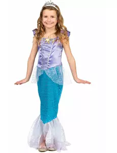 Mermaid costume for girls, Size: 10-12 years (130-140 cm)