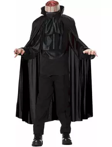 Deluxe hodeløs rytterkostyme til barn, Størrelse: 6–8 år (134 cm)