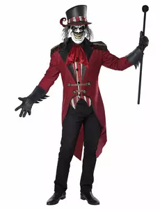 Deluxe scary tamer costume for adults, Size: Medium