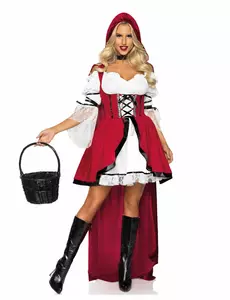 Sexy skogsdamekostyme for kvinner, Størrelse: Small/Medium (38-40)