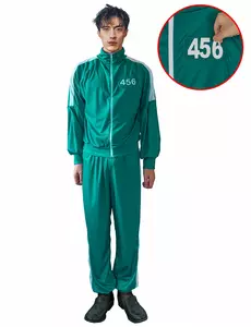 Kostyme for voksne spilldeltakere med tilpassbart nummer, Størrelse: Large/X-Large (160-190cm)