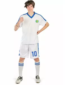 Men's football captain costume, Size: Medium