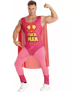 Adult Fuckman Costume, Size: Large (52-54)