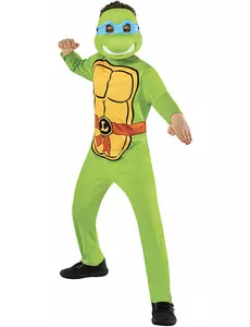 Leonardo Ninja Turtle-kostyme til barn, Størrelse: 7–8 år (122 – 128 cm)