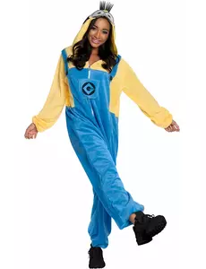 Klassisk Minions-kostyme for voksne, Størrelse: Small/Medium