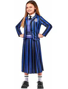 Enid skoleuniformkostyme - Wednesday Kids, Størrelse: 9–10 år (134 – 140 cm)