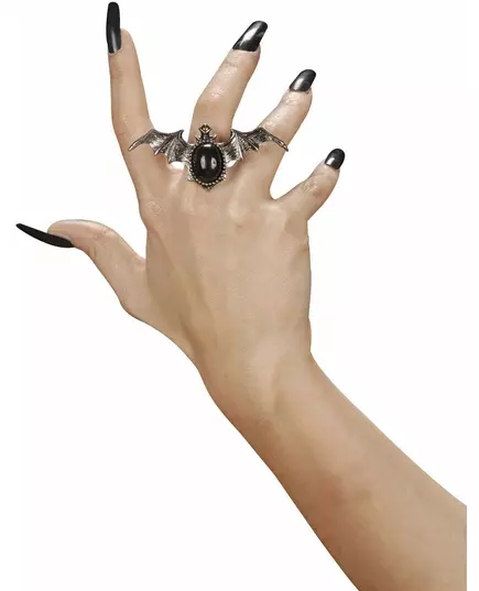 Gotisk Halloween-flaggermusring for voksne