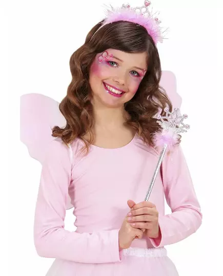 Pink Princess Wand and Tiara