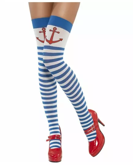 Women's striped sailor stockings