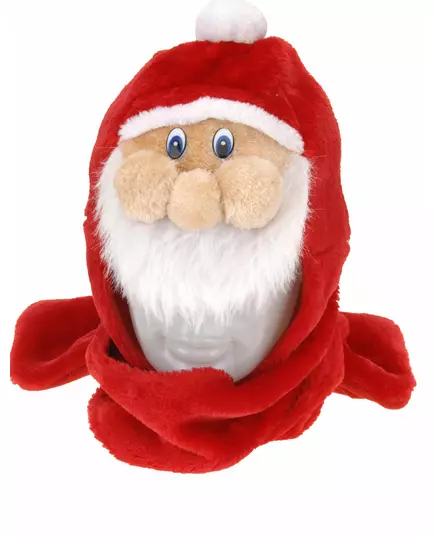 Julenissehatt med skjerf for voksne
