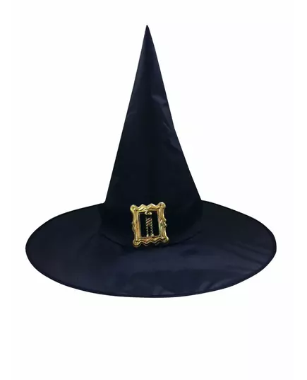 Halloween-heksehatt for voksne med spenne