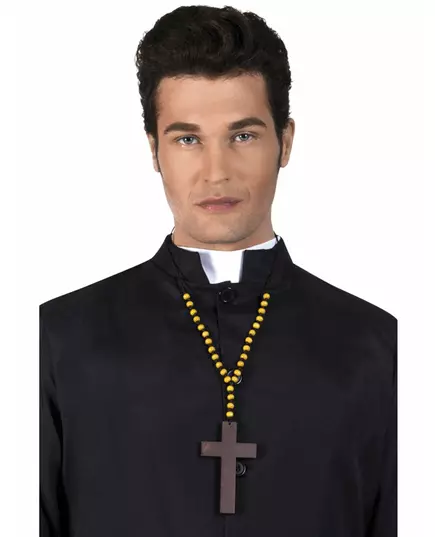 Adult monk's cross necklace