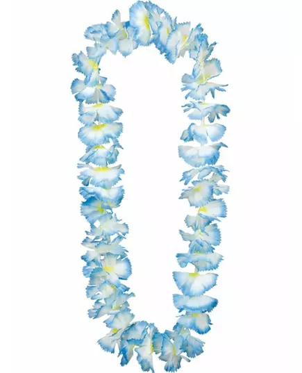 Light blue Hawaiian necklace