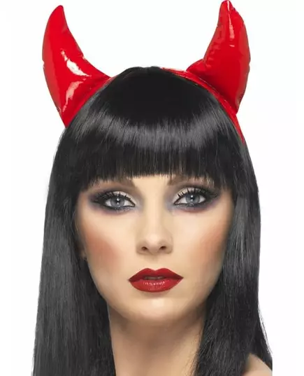 Adult Red Devil Horns Halloween