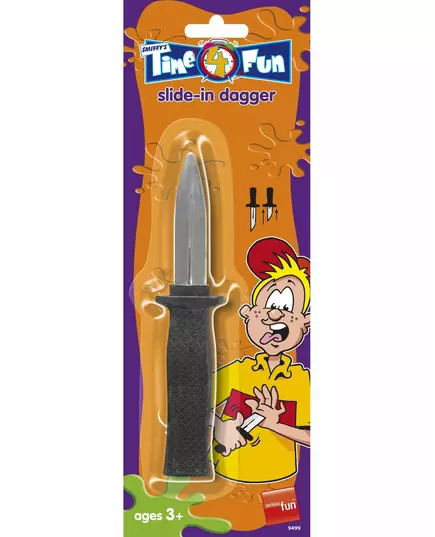 Uttrekkbar humoristisk kniv