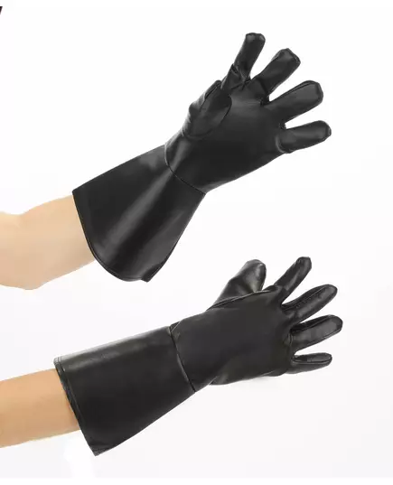 Adult faux leather gloves