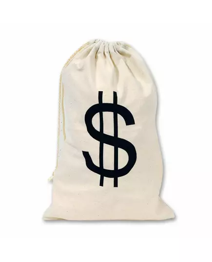 Beige Dollars stoffpose 42 x 26 cm