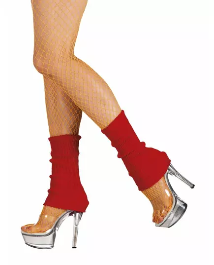 Women's red leggings