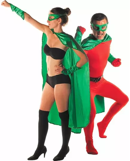 Adult Green Superhero Kit
