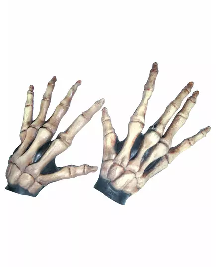 Children's Halloween Skeleton Bone Short Gloves