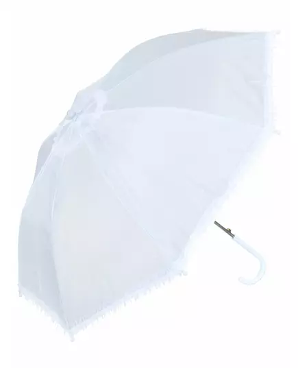 White imitation lace umbrella