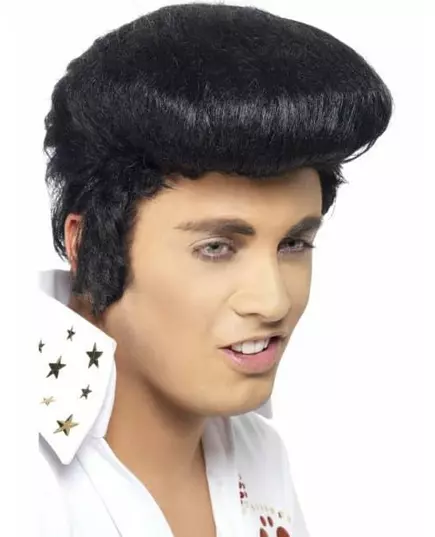 Elvis-parykk for voksne