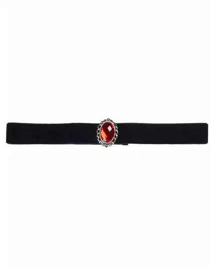 Voksen Halloween rød diamant choker