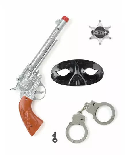 Plast cowboysett