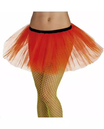 Women's fluorescent orange tutu