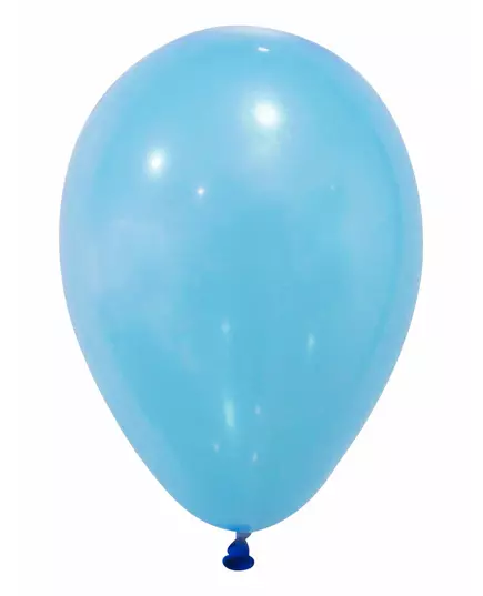 12 lyseblå ballonger 28 cm
