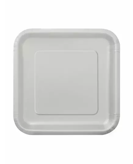 16 små sølvpapirtallerkener 18 cm