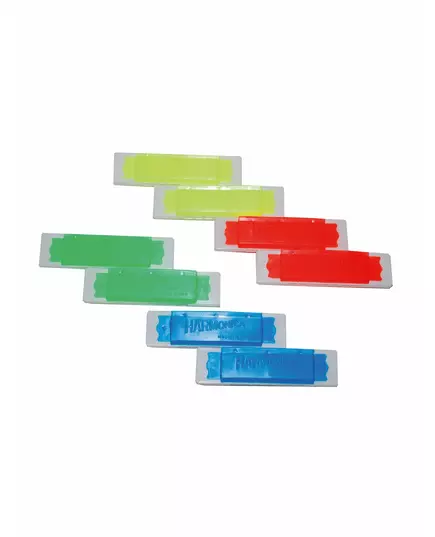 8 mini fargerike dummy-munnspill