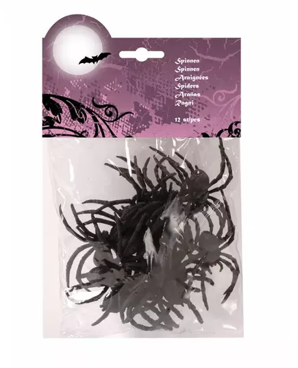 12 Halloween Spiders